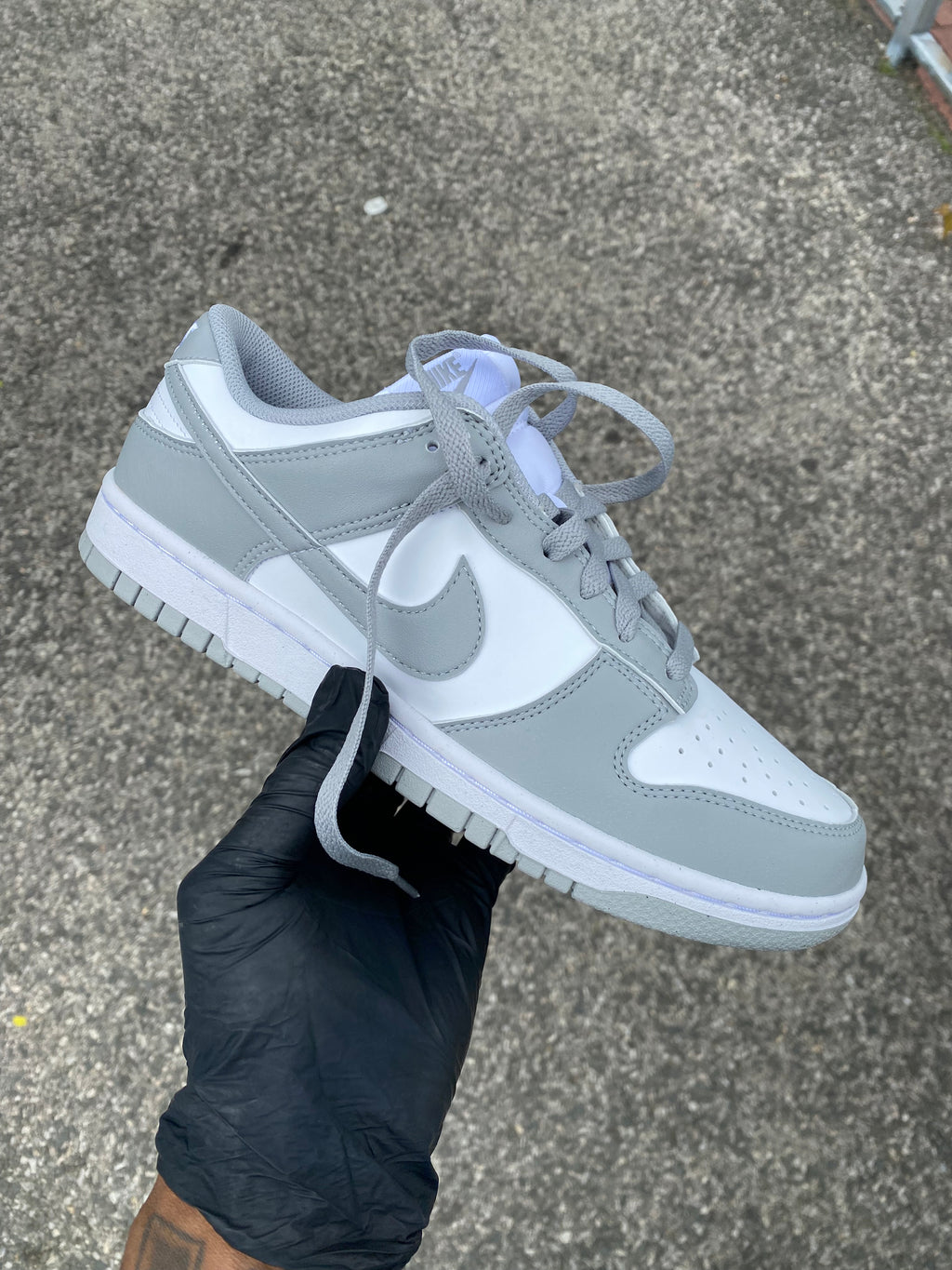 Brand New Nike Dunk Low Next Nature Grey Size 9.5 Women/ 8 Men
